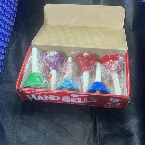 Red Hand Bells Set - Picture 2 of 3
